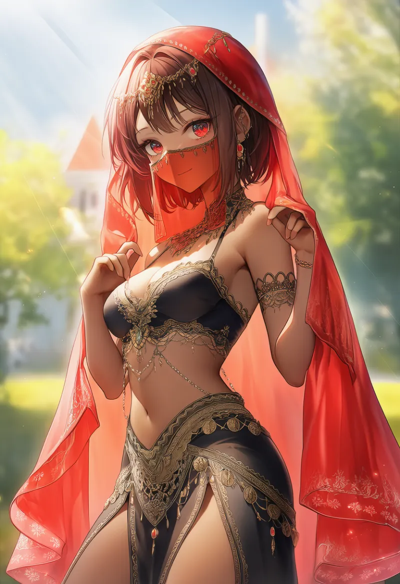 アラビア衣装のプロンプト（arabian clothes）｜AIイラスト