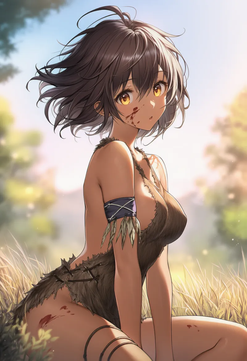 アームバンドのAIイラスト｜プロンプト紹介