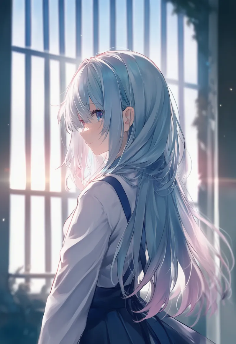 鉄格子窓のAIイラスト