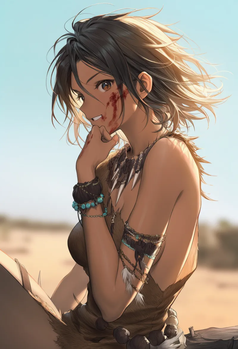 ビーズのブレスレットのAIイラスト｜プロンプト紹介