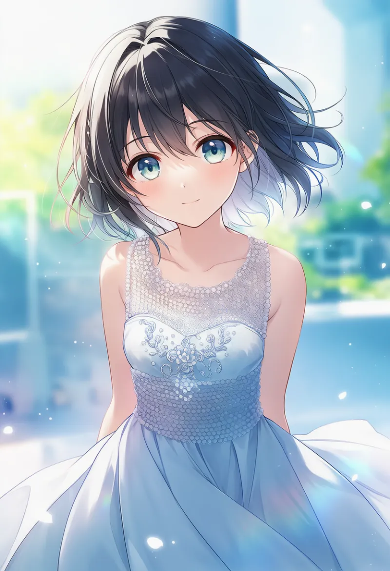 ビーズ刺繍のAIイラスト（豪華な服用）｜プロンプト紹介