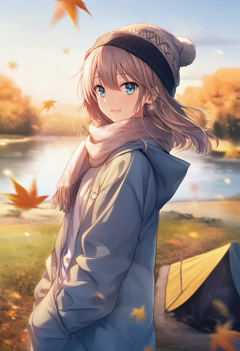 ビーニー帽のAIイラスト｜プロンプト紹介