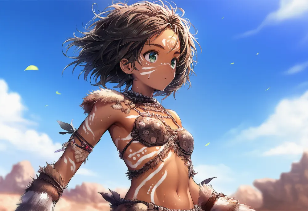 ビキニアーマーのAIイラスト｜プロンプト紹介