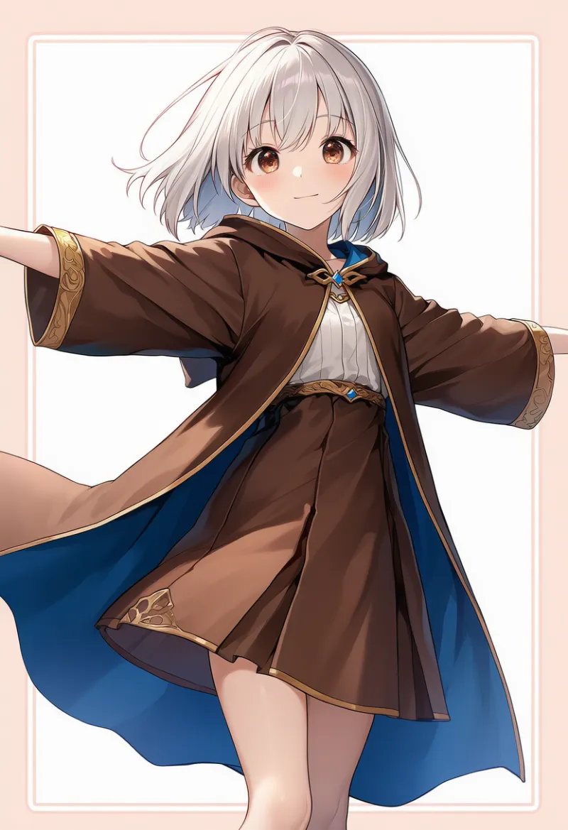 ローブの裏地カラーを再現したAIイラスト｜プロンプト紹介