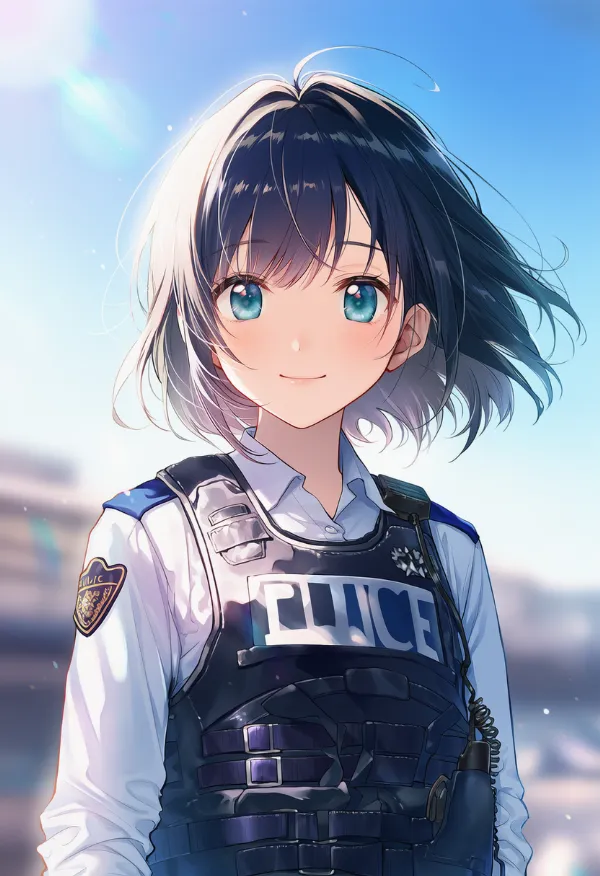 ボディアーマーのAIイラスト｜プロンプト紹介：body armor