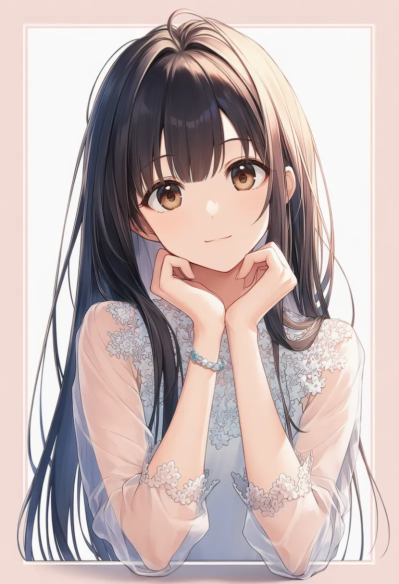 ブレスレットのAIイラスト|デート用コーデのプロンプト紹介