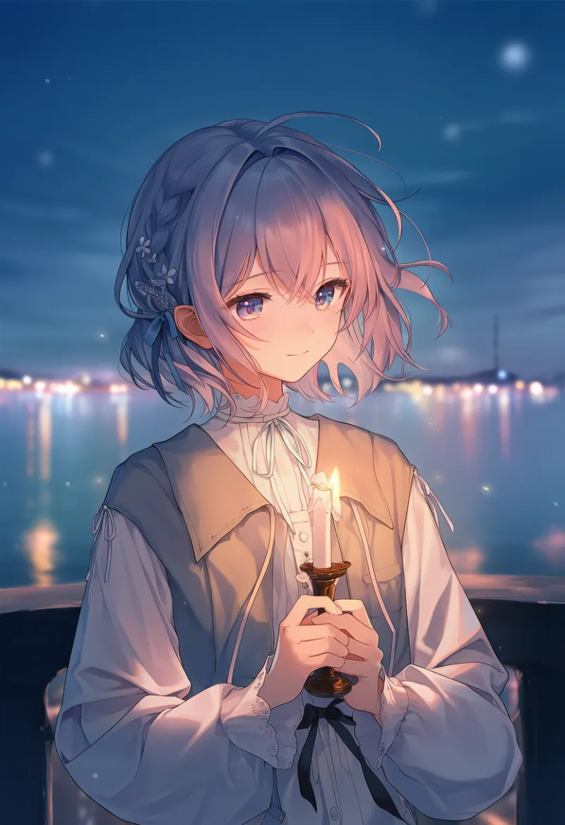 キャンドルのAIイラスト｜プロンプト紹介