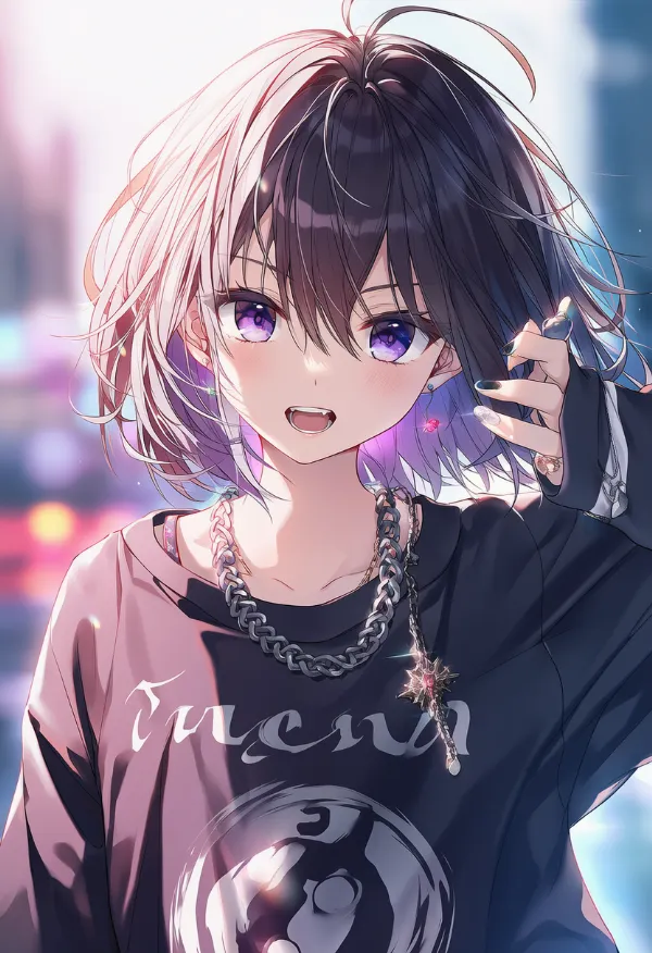 チェーン(アクセサリー)のAIイラスト|プロンプト紹介(ヒップホップファッション)