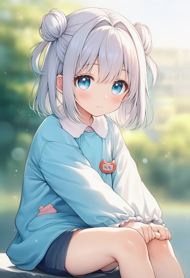 スモック|幼い少女の服プロンプト