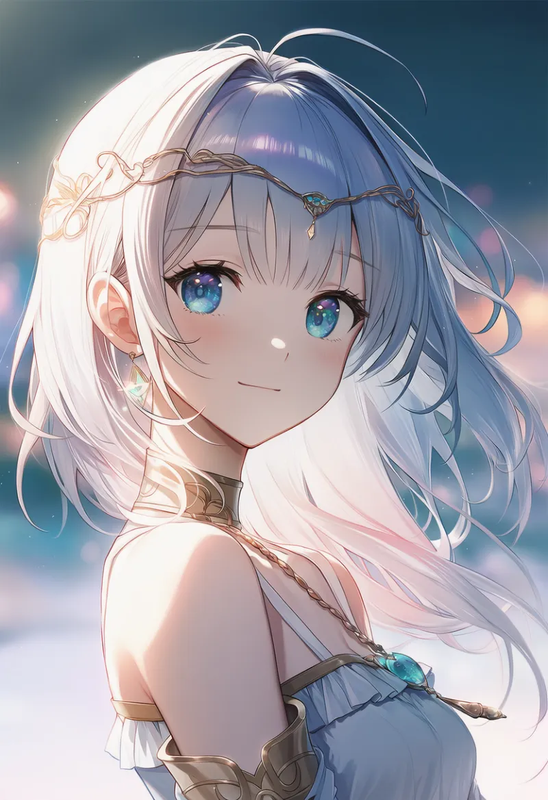 サーキュレットのAIイラスト（豪華な服用）｜プロンプト紹介