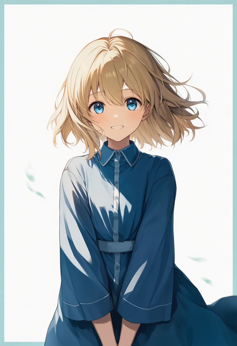 襟付きのローブのAIイラスト｜プロンプト紹介