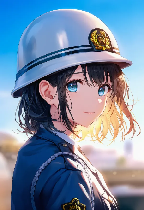 カストディアンヘルメットのAIイラスト｜プロンプト紹介：custodian helmet