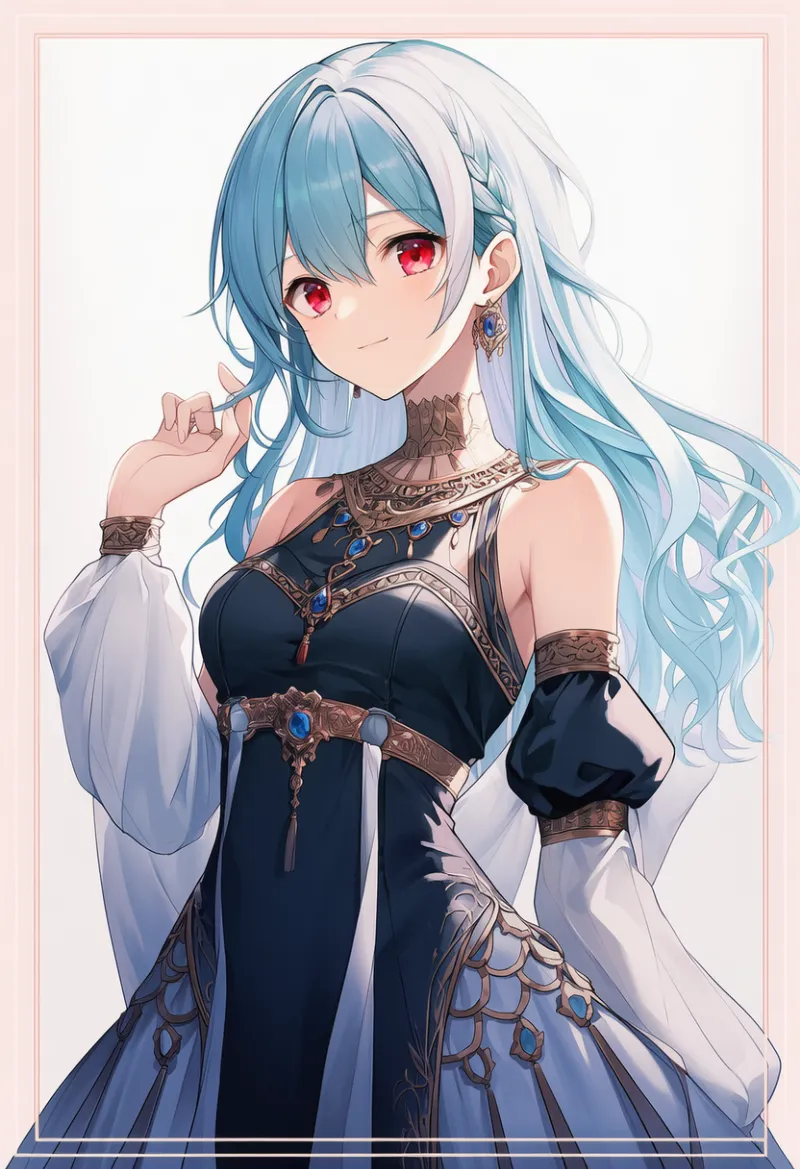 パフスリーブの付け袖のAIイラスト（アラビア衣装）｜プロンプト紹介