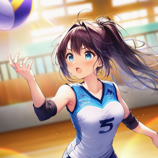 ダイナミックな動きのAIイラスト｜プロンプト紹介：dynamic pose