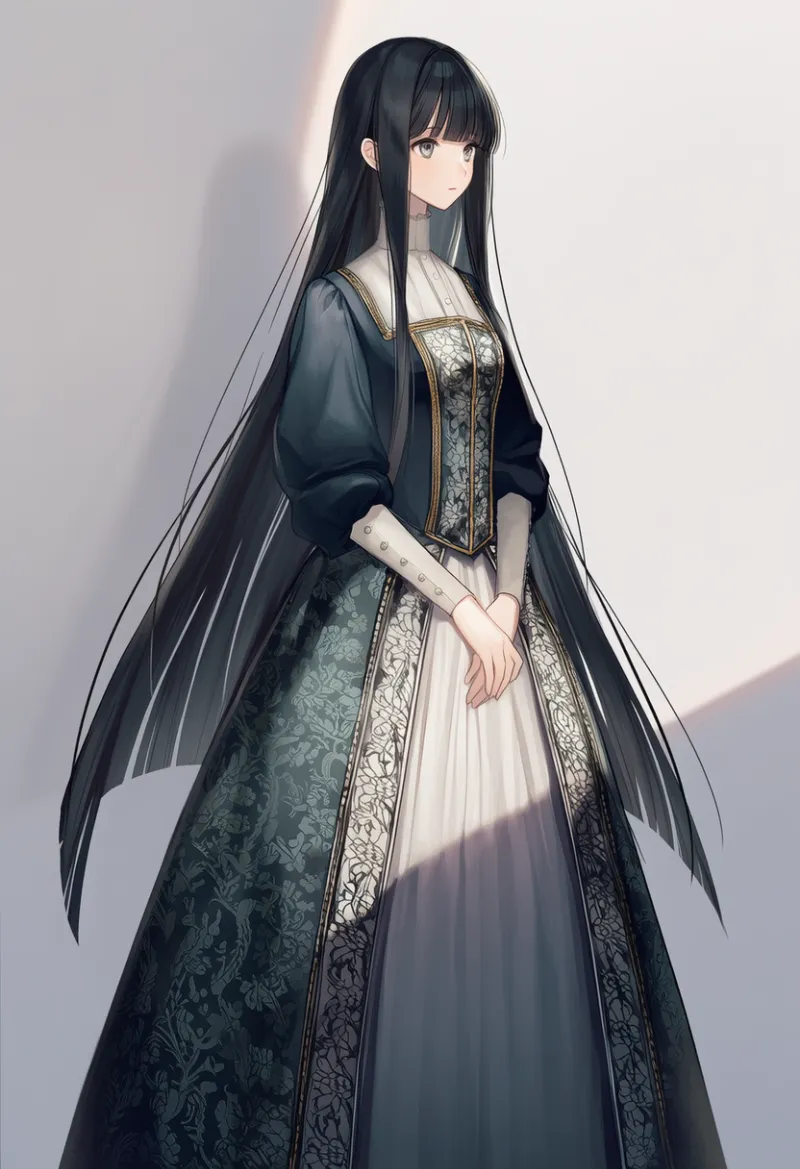 エリザベス朝の服のAIイラスト|プロンプト紹介