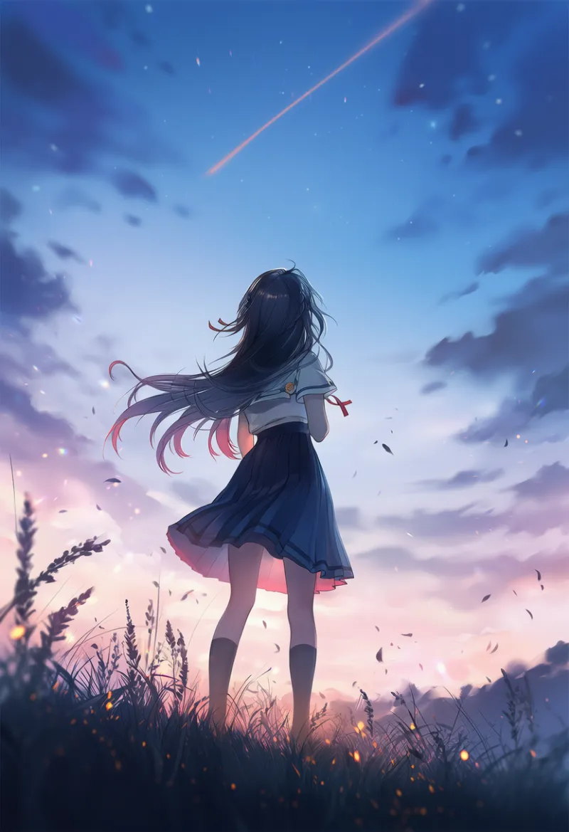 火の粉のAIイラスト｜プロンプト紹介