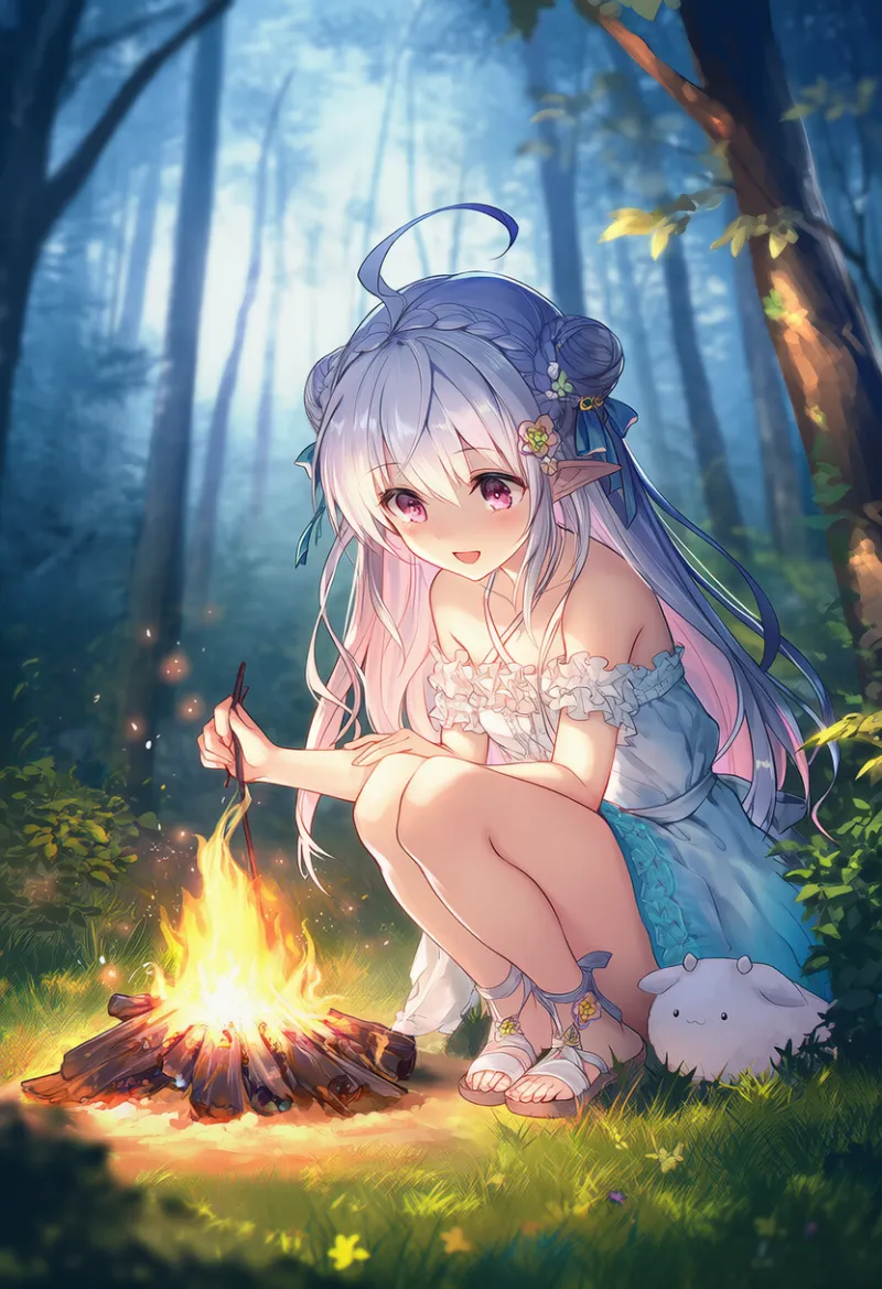 炎・火のAIイラスト｜プロンプト紹介