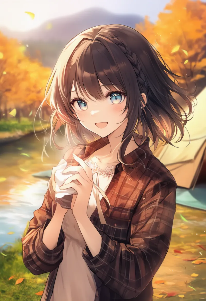 ネルシャツのAIイラスト｜プロンプト紹介