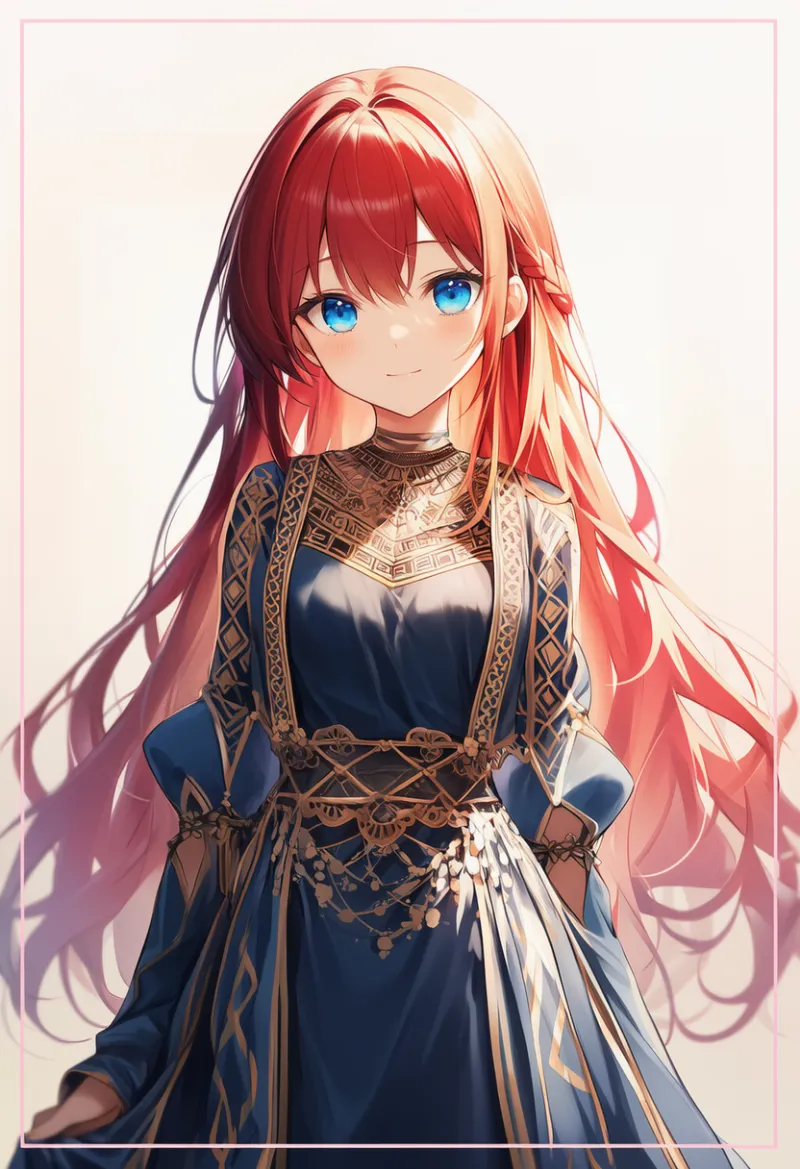 幾何学模様のアラビア衣装のAIイラスト｜プロンプト紹介