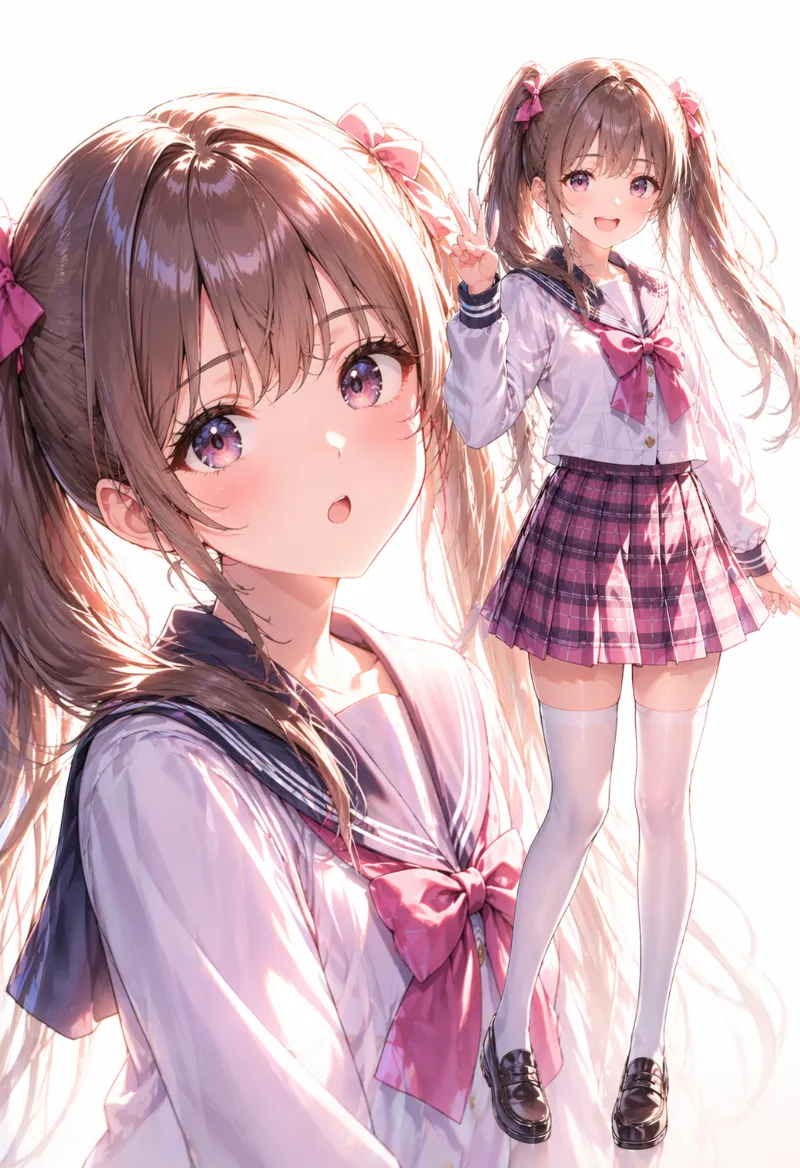 立ち姿の美少女のAIイラスト-1｜GPT Image 2で生成したAnimagineXLの作例