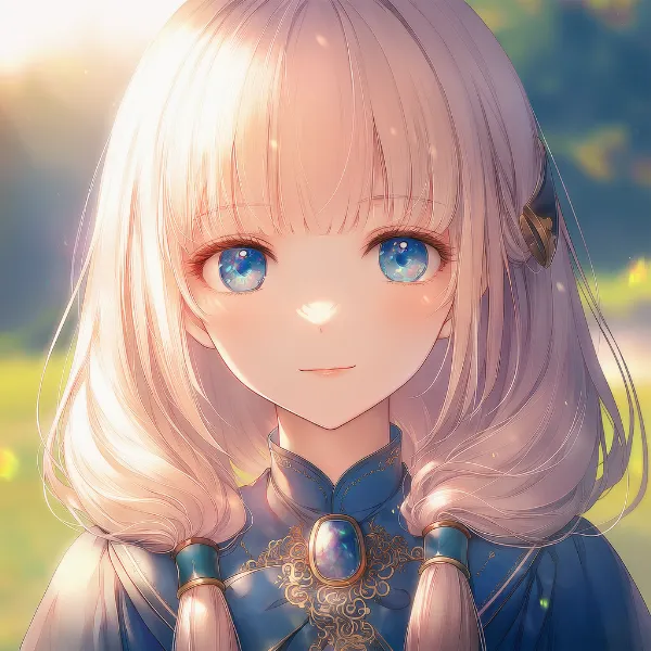 髪筒（お嬢様ヘアのアクセサリ）のAIイラスト｜プロンプト紹介