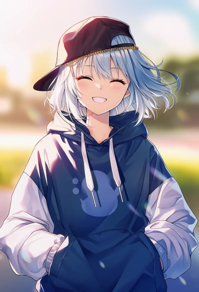 ポケットに手を入れるポーズのAIイラスト|プロンプト紹介(ヒップホップファッション)