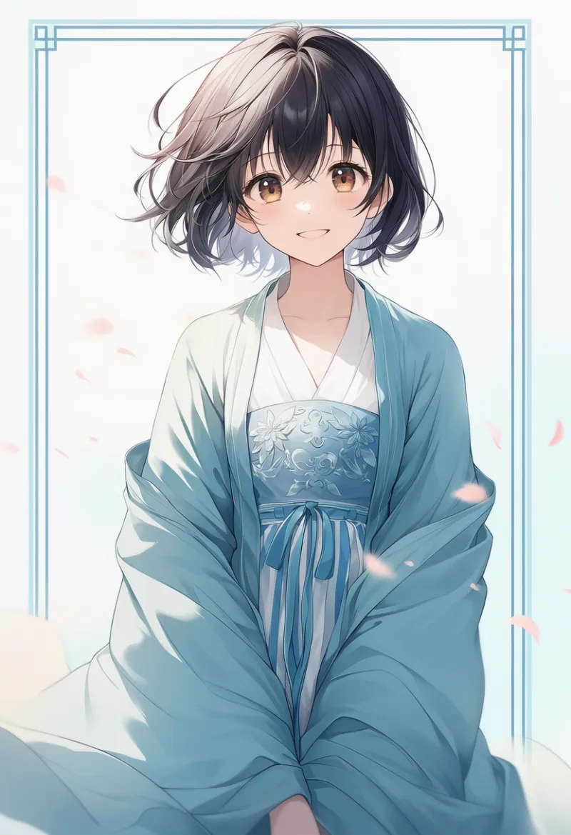 漢服（ローブ風）のAIイラスト｜プロンプト紹介