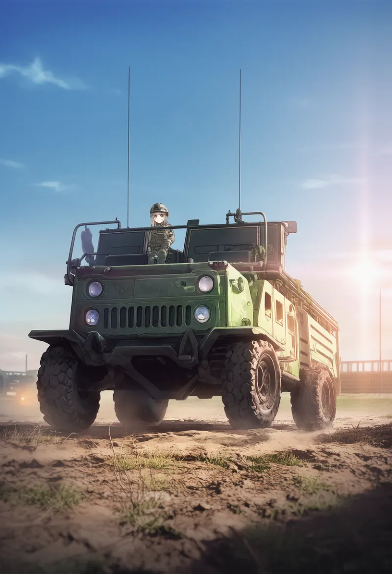 ハンヴィーのプロンプト:humvee|AIイラスト