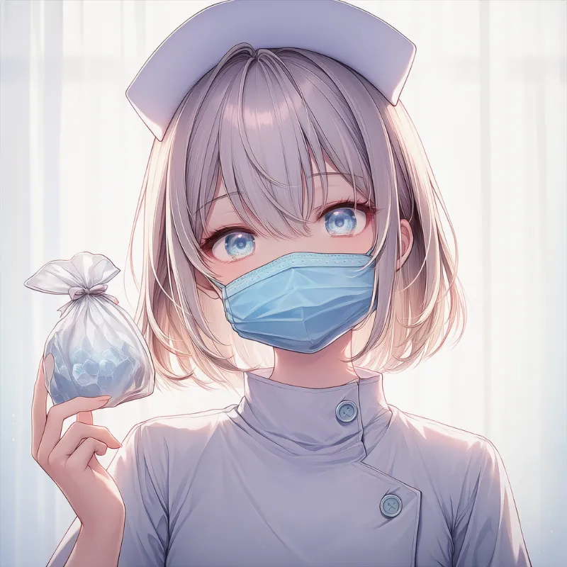 アイスパックのAIイラスト｜プロンプト紹介：ice pack