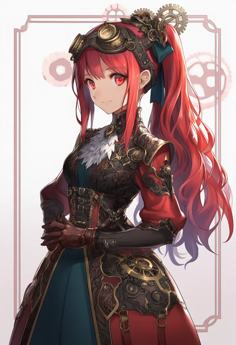 革のグローブのAIイラスト(スチームパンク)|プロンプト紹介