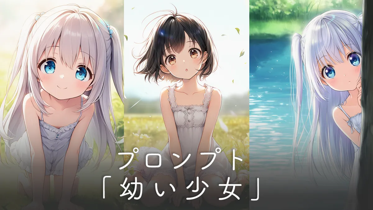 幼い少女を再現するプロンプト集【NovelAI】