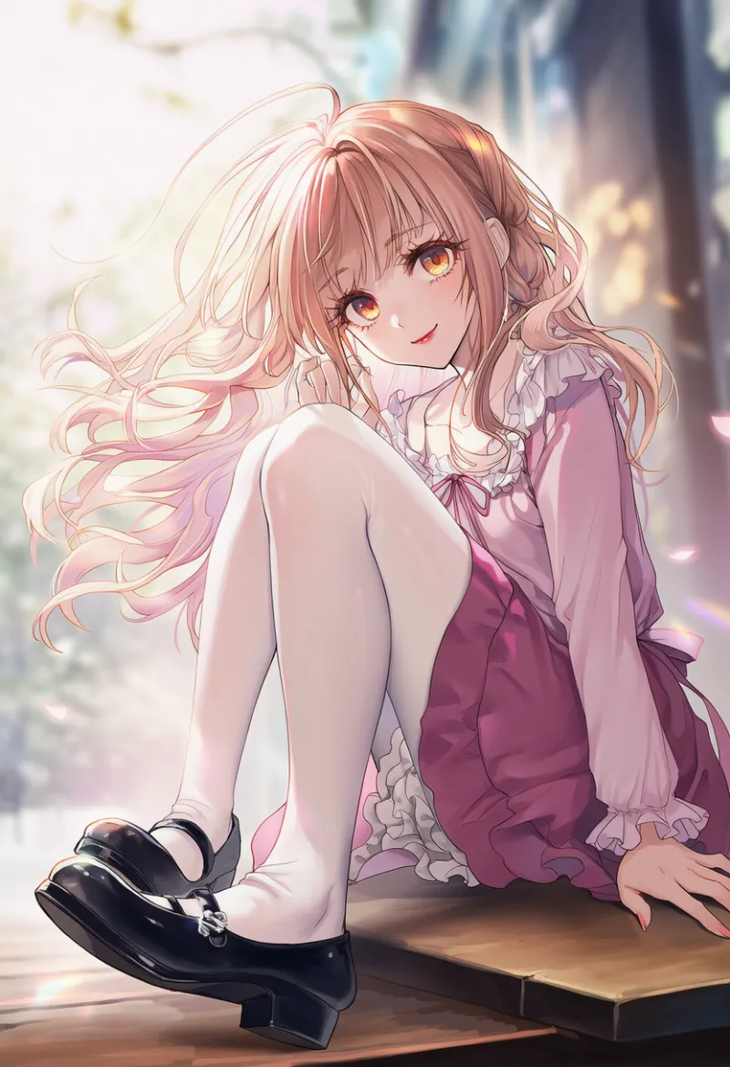 メリージェーンシューズのAIイラスト（姫カジ）｜プロンプト紹介