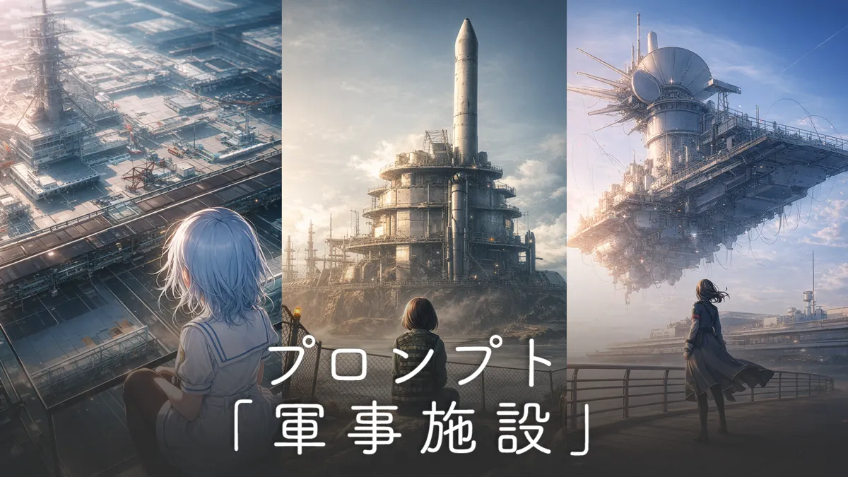 軍事施設のプロンプト一覧【AIイラスト】