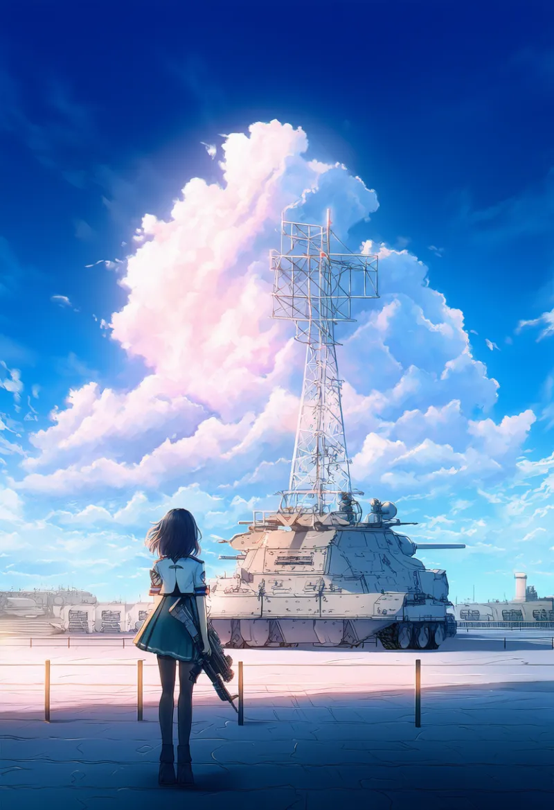 軍用車両のプロンプト:military vehicle|AIイラスト