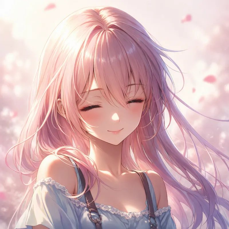 桜の下で微笑む美少女｜NovelAIのイラストをGPT Image 2で修正・仕上げをした画像の作例-8