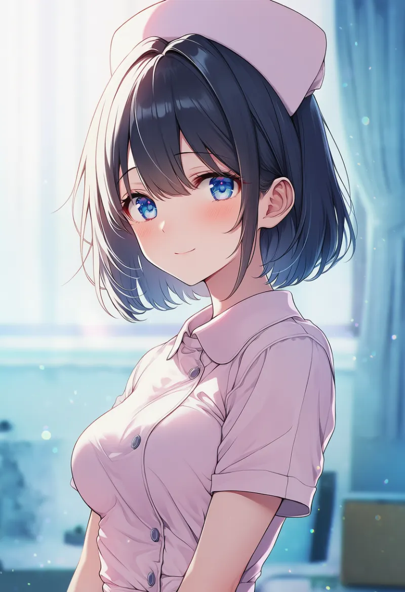 ナースの服のプロンプト紹介：nurse uniform｜AIイラスト