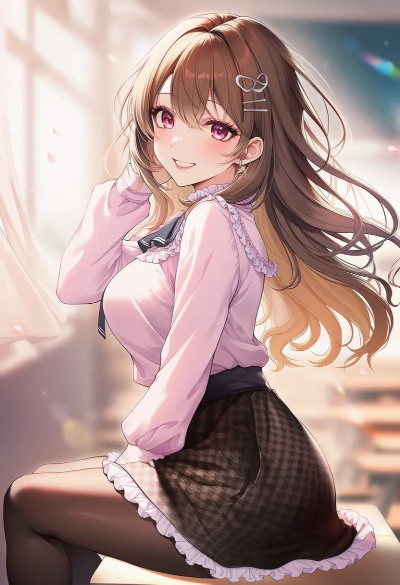 パンストのAIイラスト（姫カジ）｜プロンプト紹介