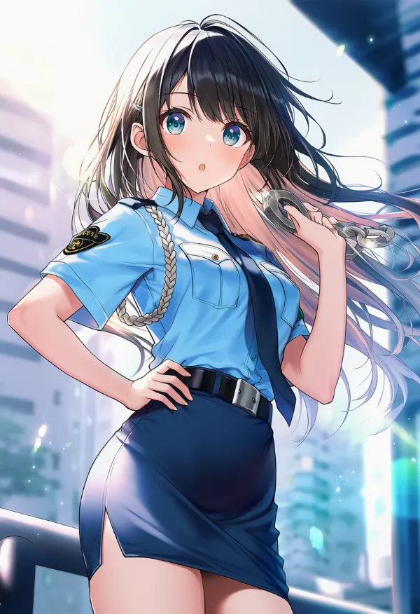 ペンシルスカートのAIイラスト｜プロンプト紹介：pencil skirt