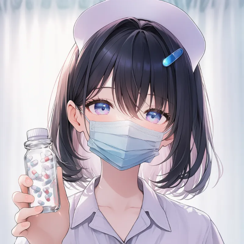 錠剤や薬瓶のAIイラスト｜プロンプト紹介：pill bottle