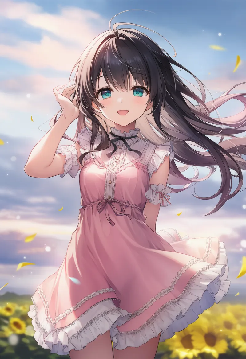 ガーリー服を豪華にするプロンプト紹介とAIイラスト