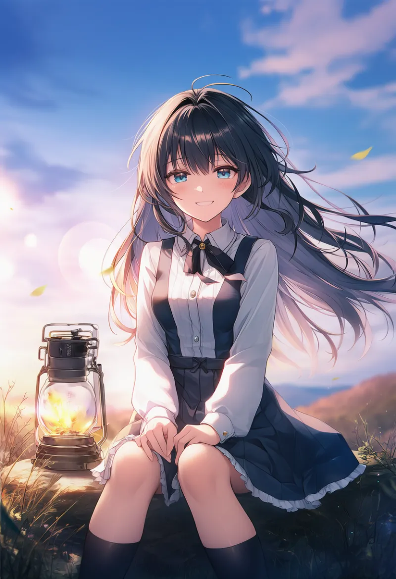 携帯ストーブのAIイラスト｜プロンプト紹介