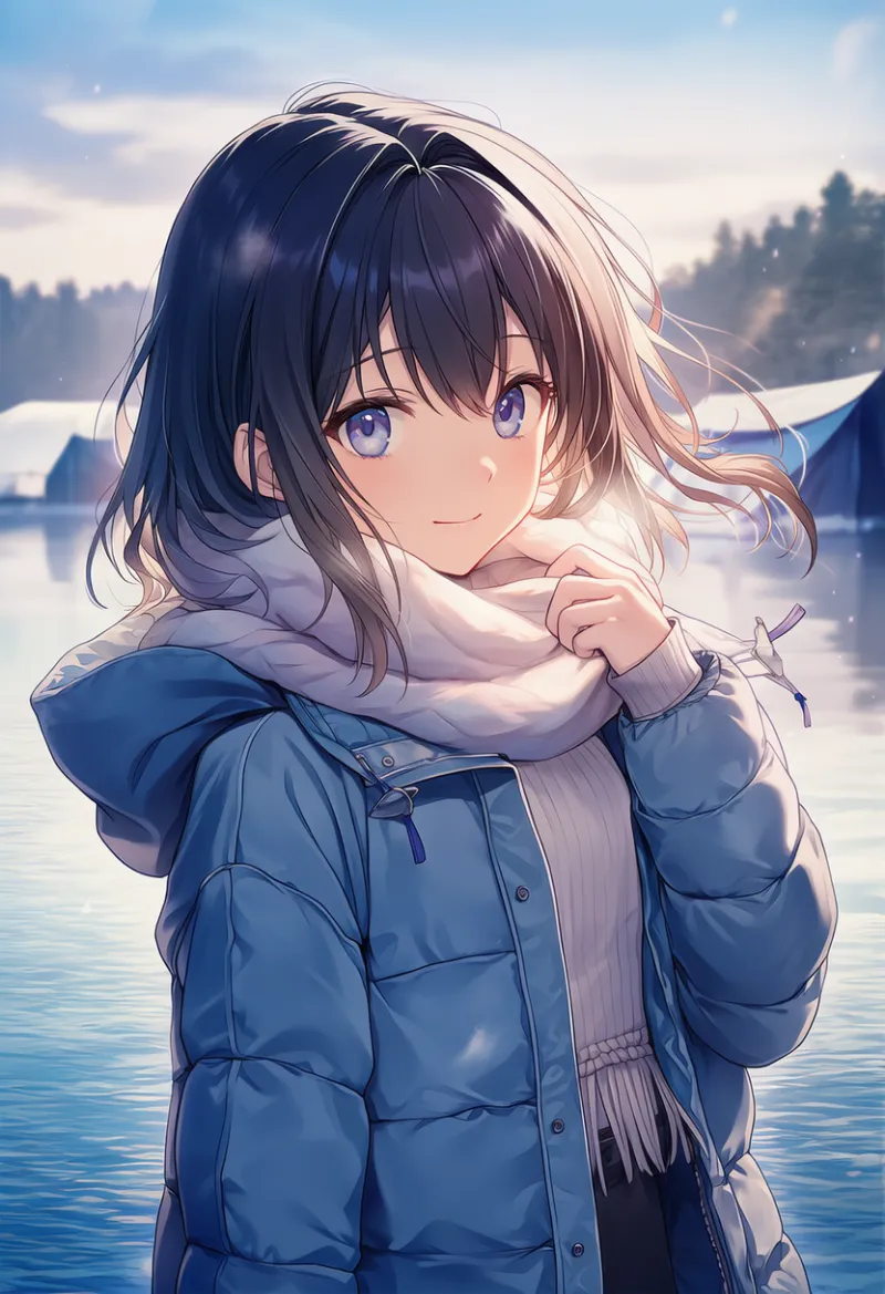 キルティングジャケットのAIイラスト｜プロンプト紹介