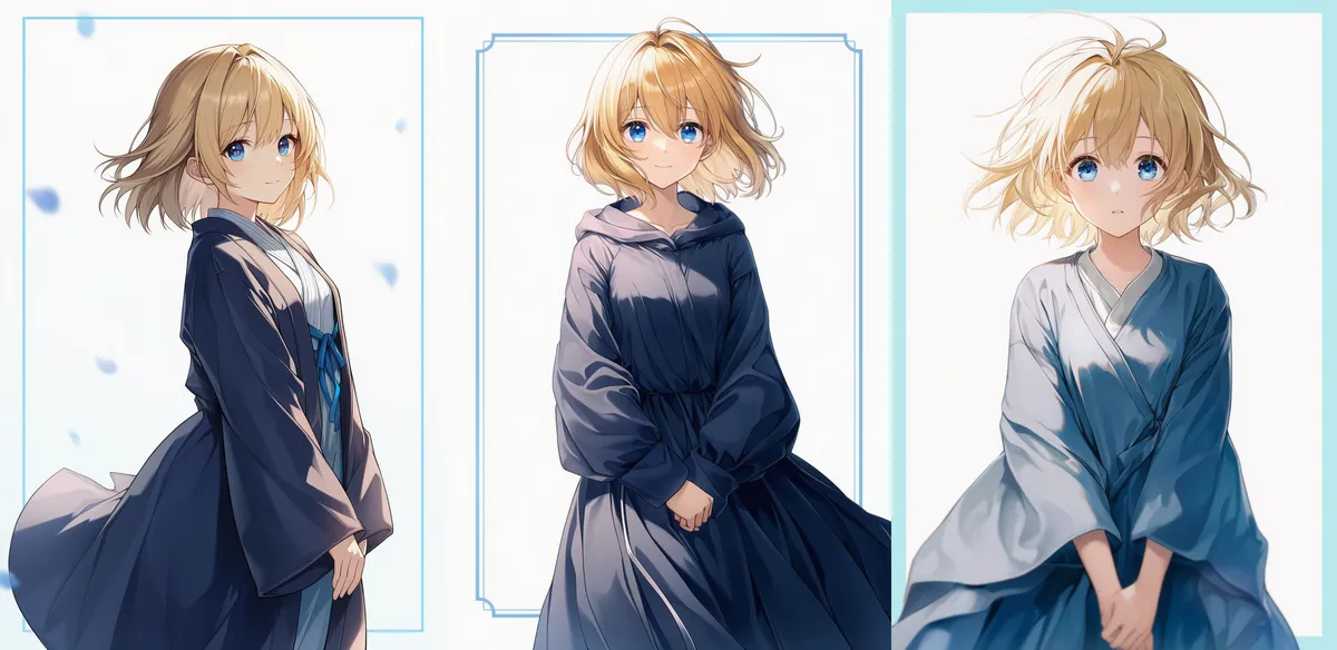 ローブ（服）のAIイラスト｜プロンプト：robe