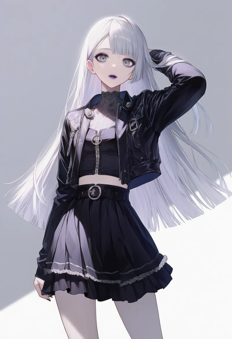 ボレロのAIイラスト(ゴシックファション)|プロンプト紹介