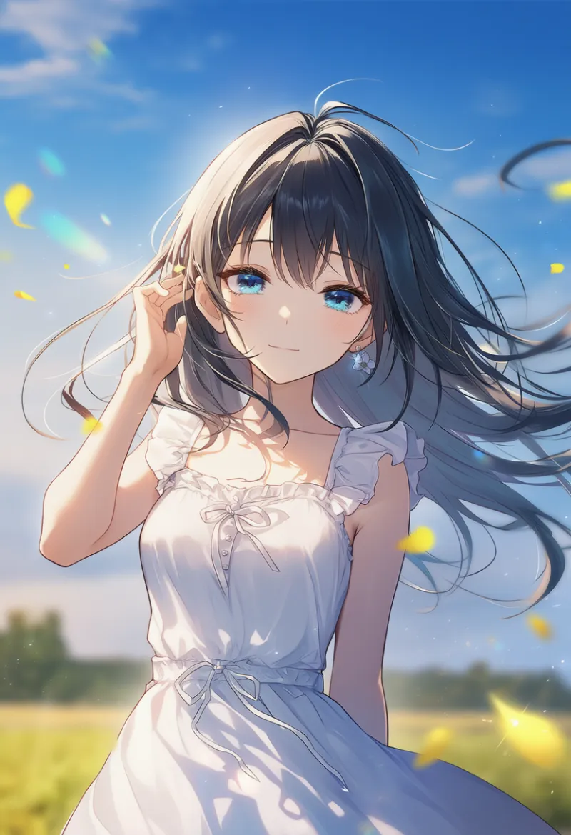 プロンプト「dress」のみでイラスト生成した作例｜AIイラスト