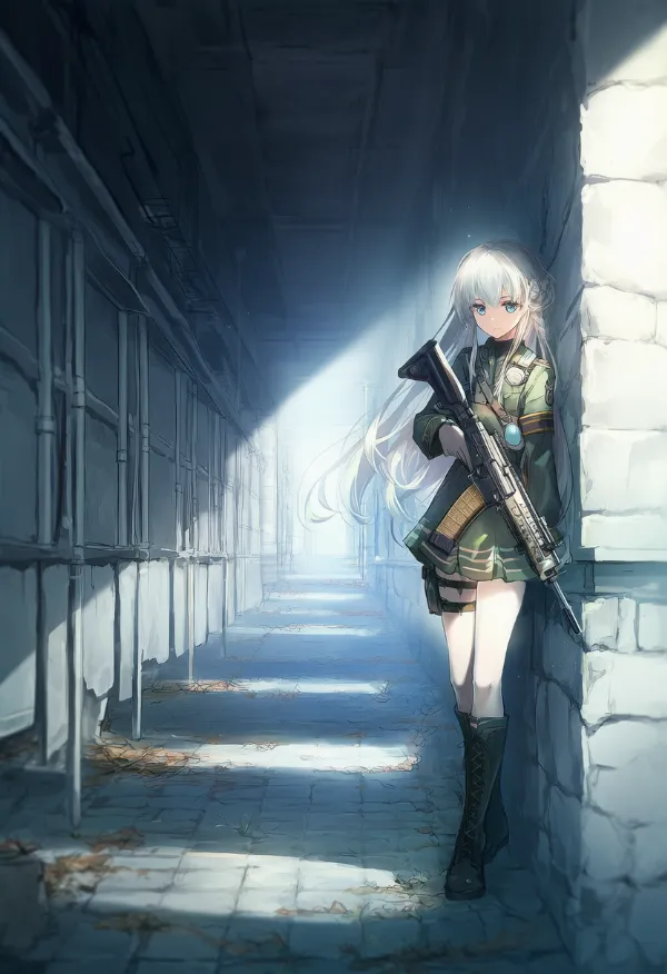 石の壁のプロンプト:military base, stone wall|軍事施設のAIイラスト