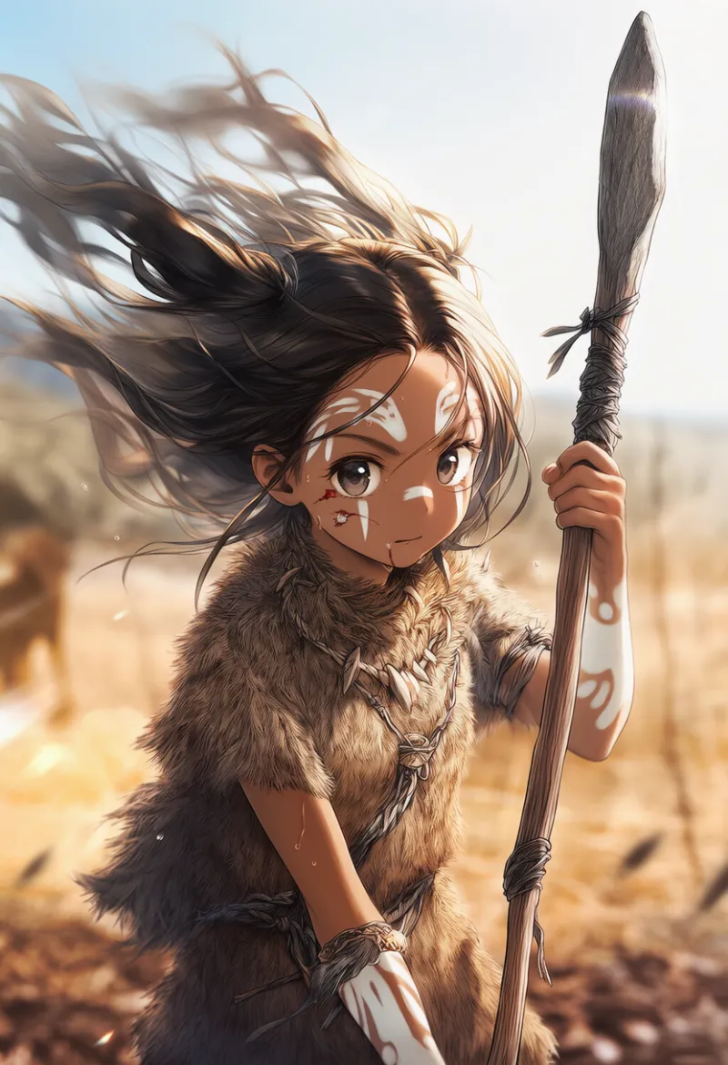 石の槍のAIイラスト｜プロンプト紹介