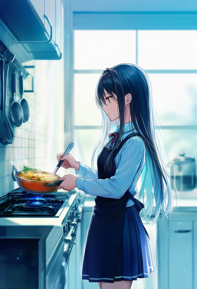 コンロのAIイラスト｜プロンプト紹介