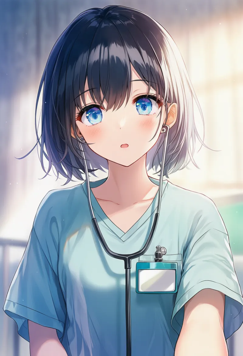 医療スクラブのAIイラスト｜プロンプト紹介：surgical scrubs