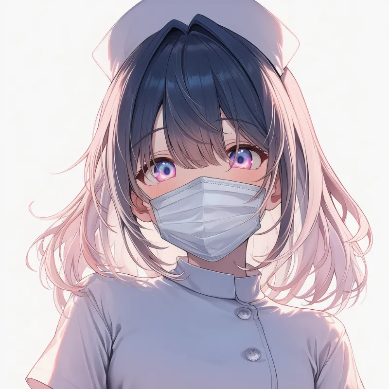 サージカルマスクのAIイラスト｜プロンプト紹介：surgical mask